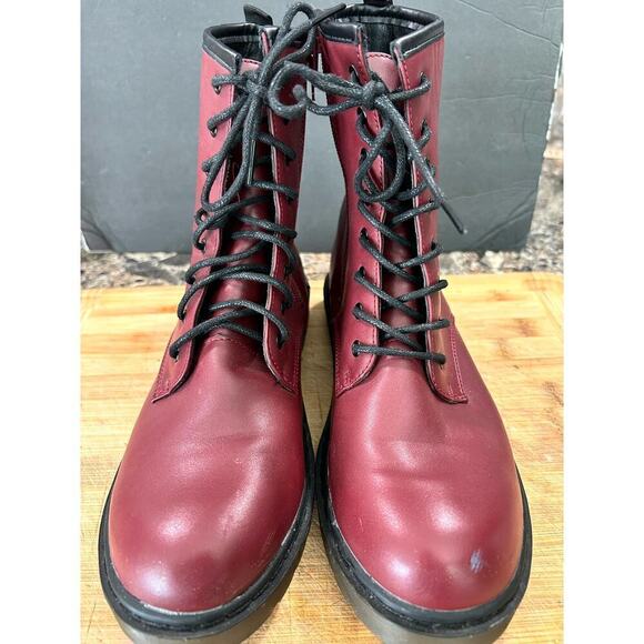 Olivia and Kate Boots Fern 01LP Size 8 Women’s Red - Picture 1 of 16